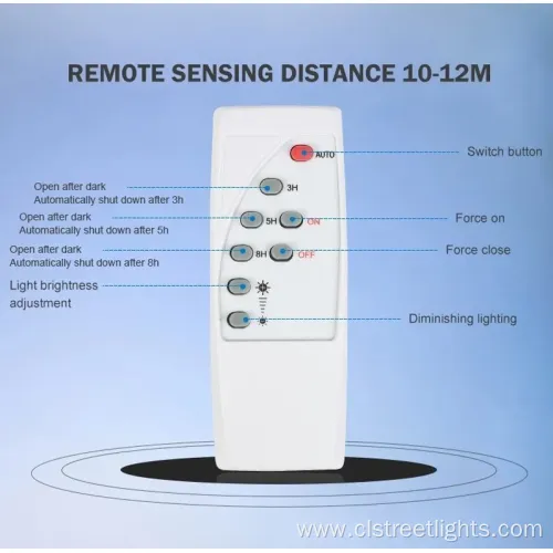 60W 100W 200W 300W Solar Wall Street Lamp with CE RoHS LED Lighting for Home & Garden